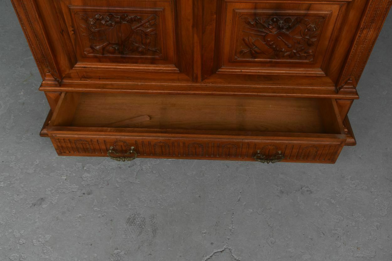 photo buy Renaissance Style Bookcase In 19th Century Walnut