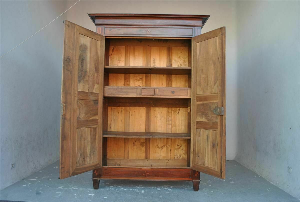 Louis XVI Cabinet From The 18th Century In Mahogany photo vintage