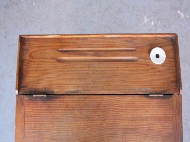photo buy Oak School Desk From 1900, 1900s