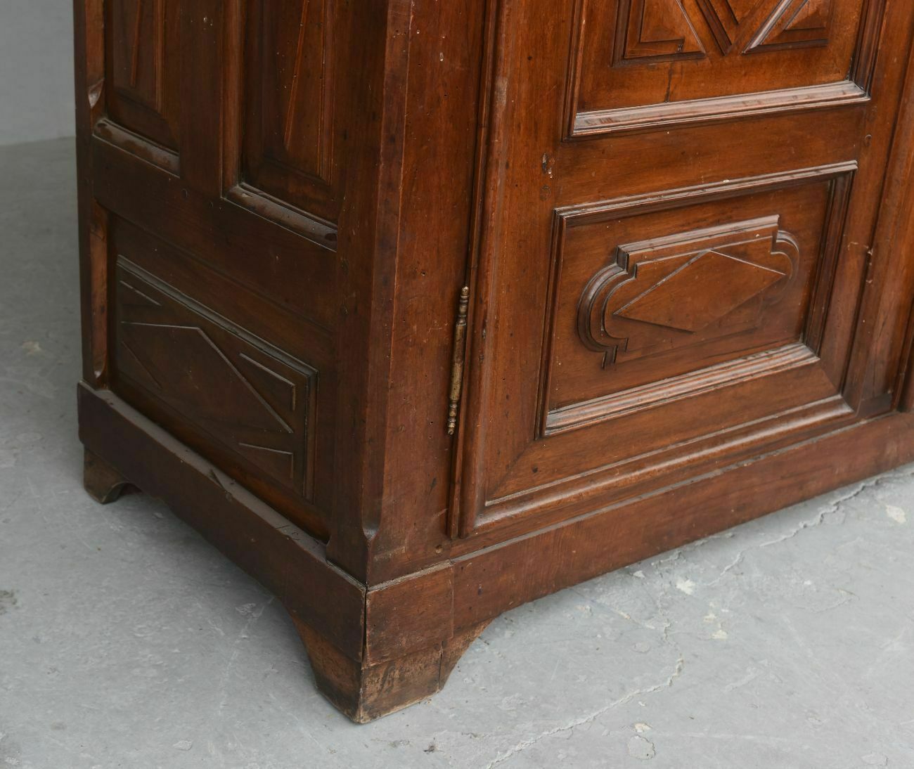 Eighteenth Century Walnut Cabinet With Diamond Tipped photo buy