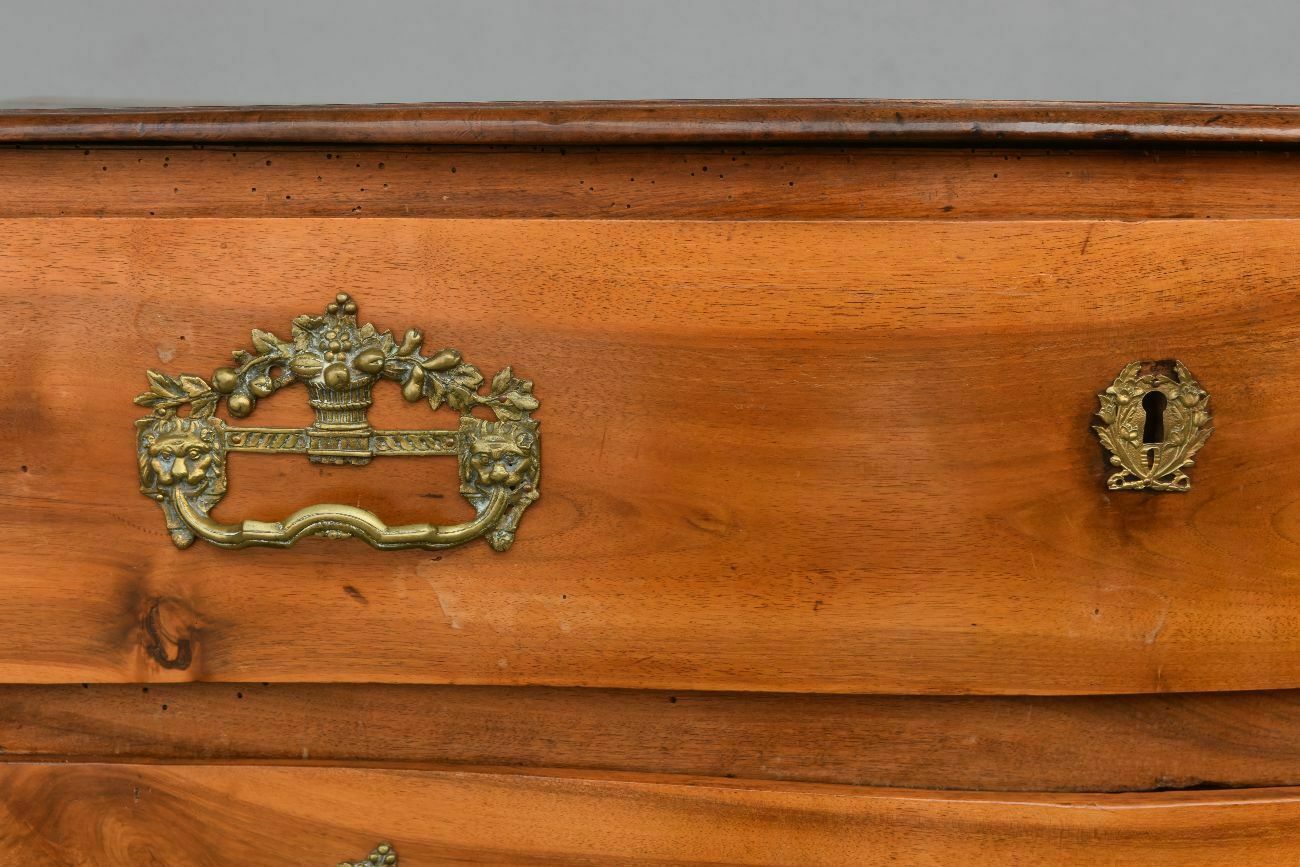 Rustic Walnut Chest Of 18th, 1700s photo buy