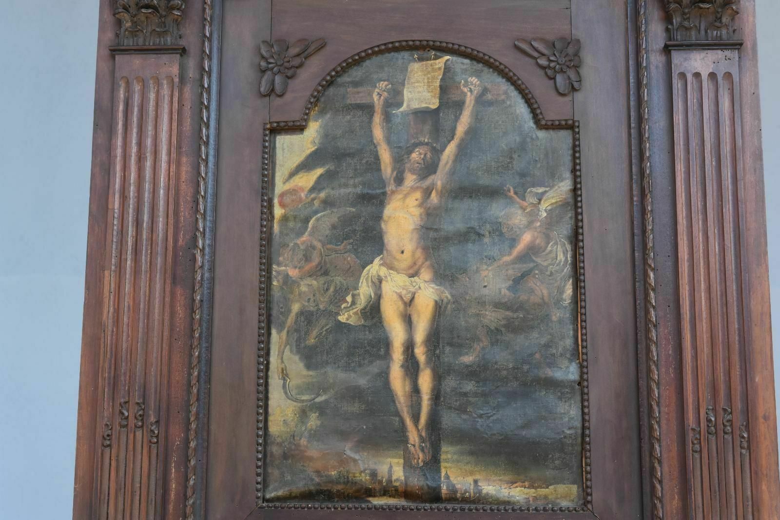 18th Century Sacristy Furniture In Walnut photo for sale