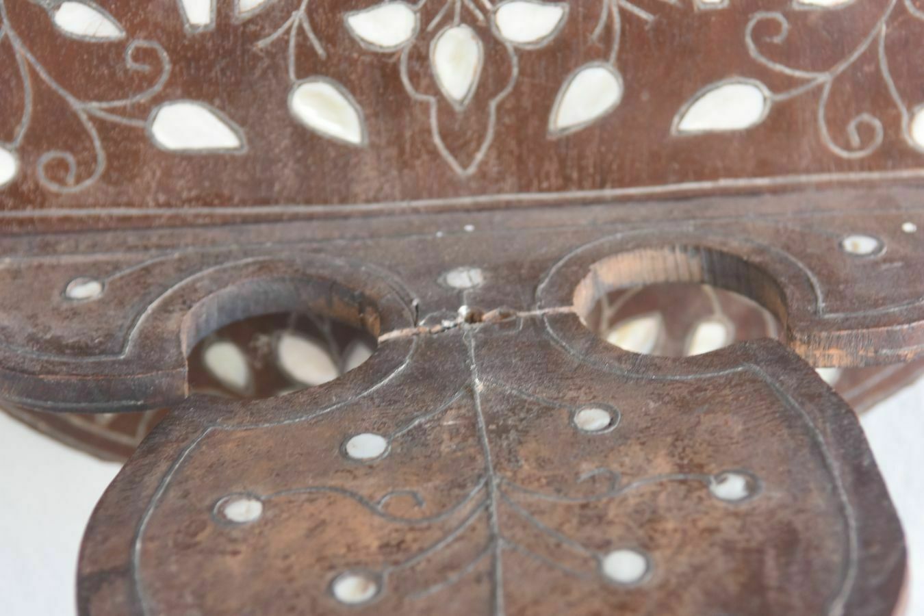 photo buy Oriental Wooden Shelves Early 20th Century (Pair)