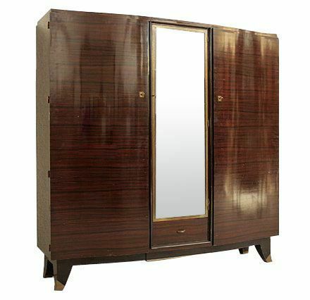 Macassar Ebony Cabinet 1940, 1940s