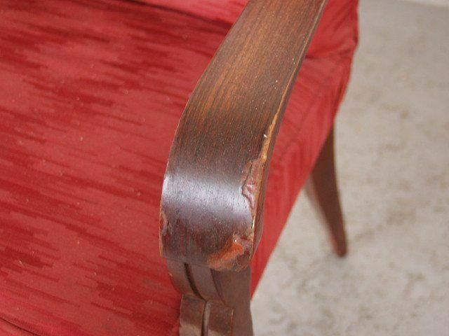 5562.0 1940 Style Mahogany Armchairs (Set Of 8) photo
