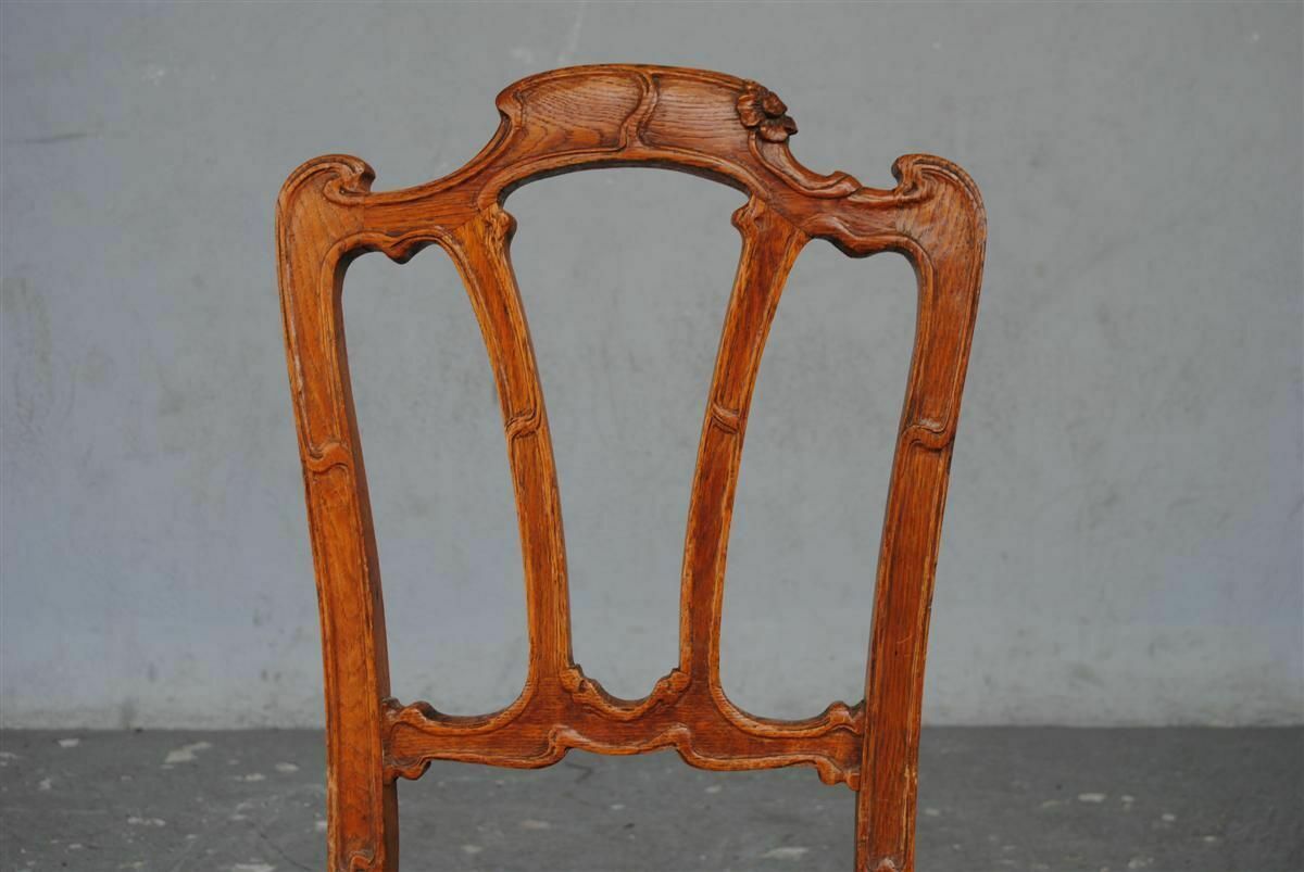 photo vinterior Art Nouveau Living Room 1900 In Carved Chestnut With Ivy