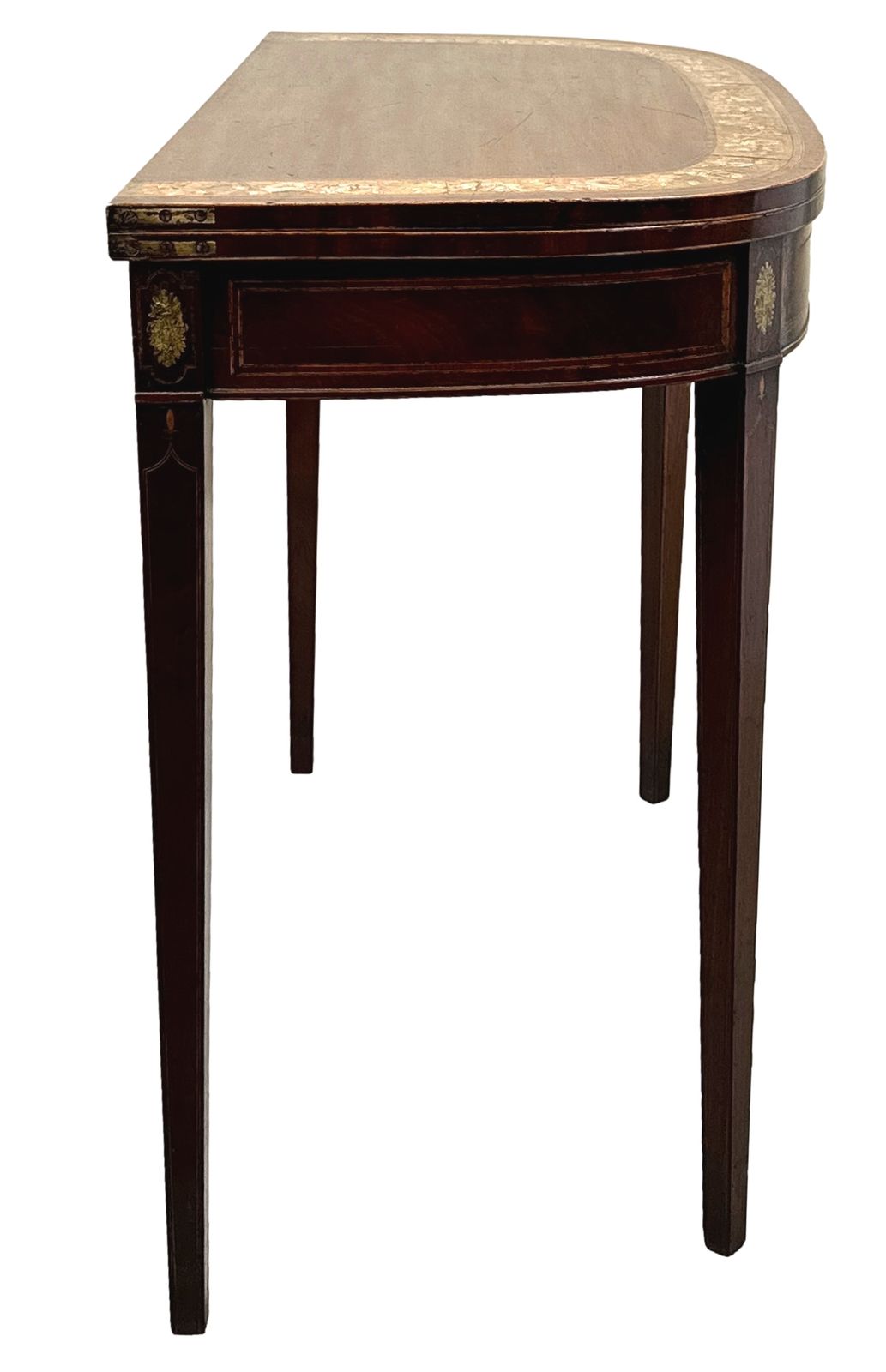 18th Century Georgian Mahogany Tea Table (England, Circa 1785) photo Furniture