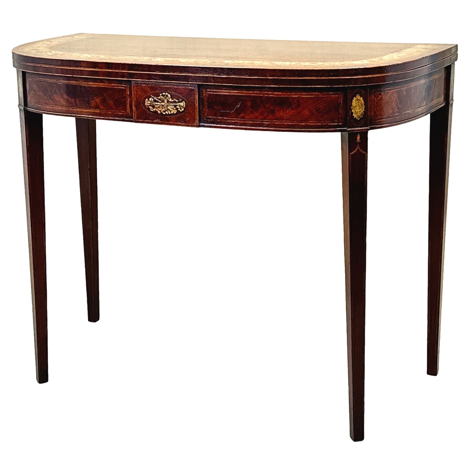 18th Century Georgian Mahogany Tea Table (England, Circa 1785)