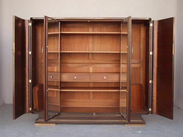1930 Rosewood Cabinet By Maxime Old photo Furniture