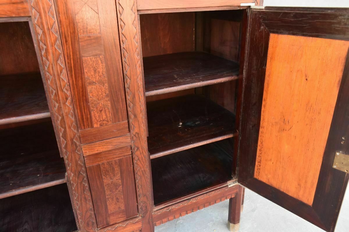 photo vintage Art Deco Door Sideboard 1925 Rosewood In The Spirit Of Dominique