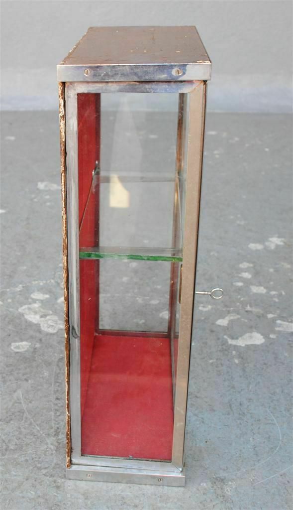 Chrome Collector's Display Case 1930 photo Furniture