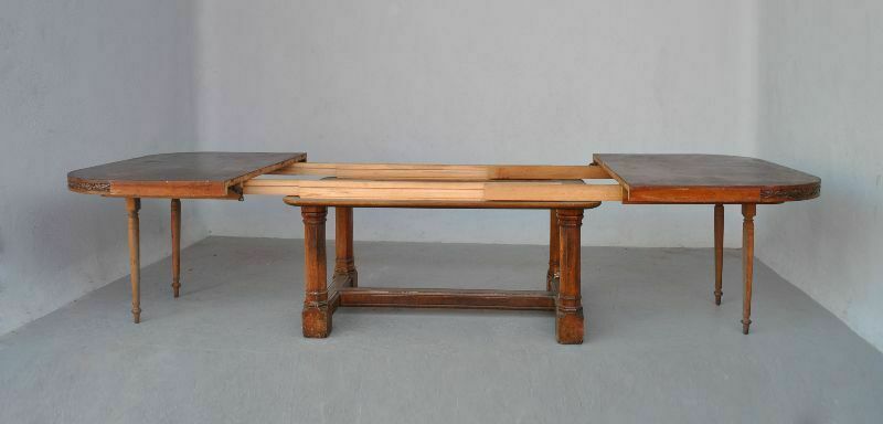Gothic Style Walnut Dining Table photo 1620.0