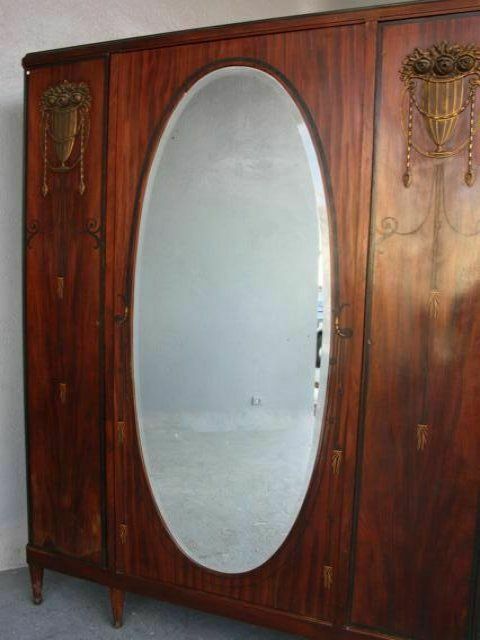 Complete Art Deco Bedroom Furniture Set From The 1930s photo Furniture