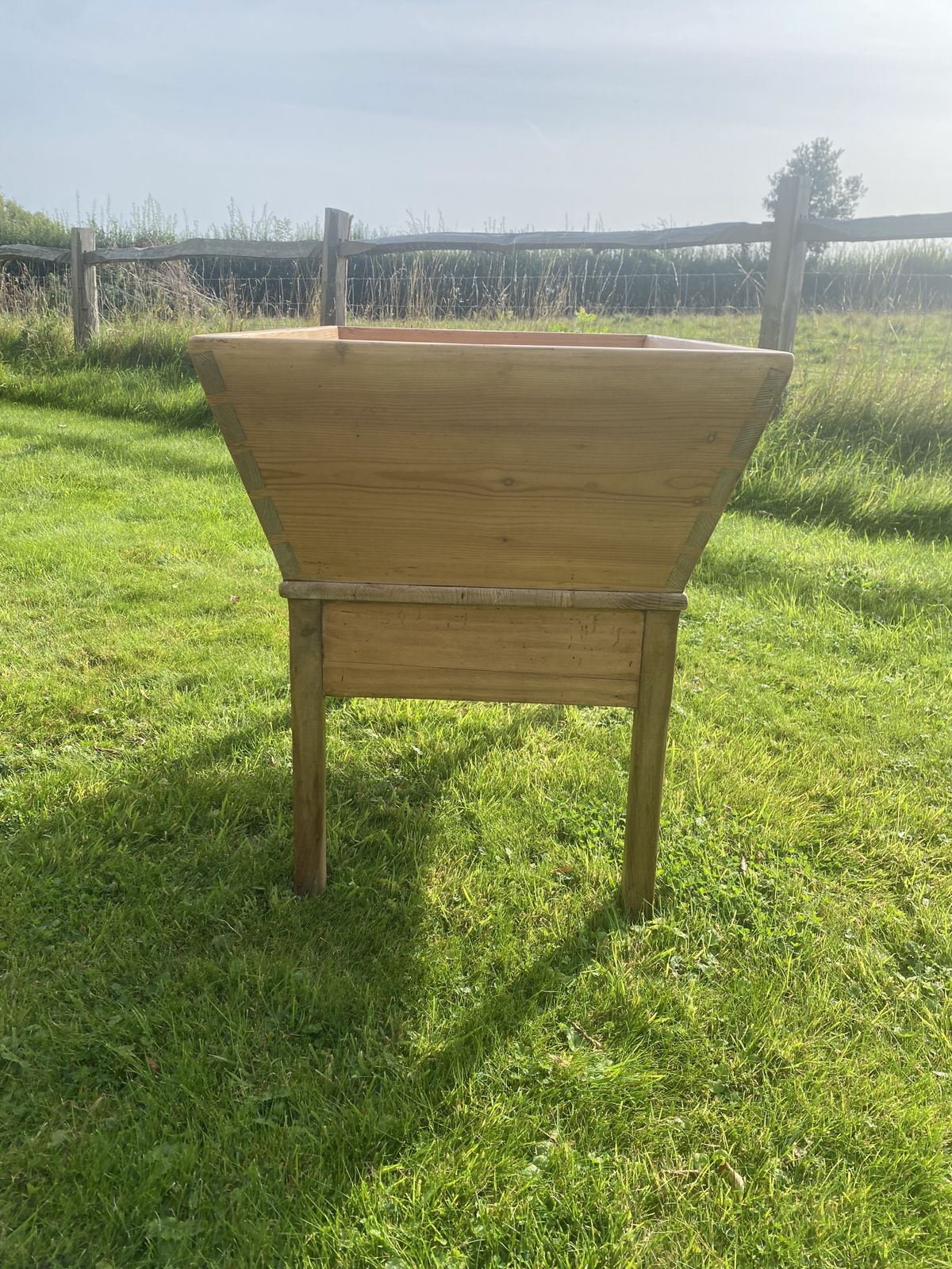 Antique Bread Maker Dough Chest photo for sale