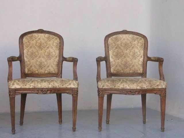 Louis XVI Style Armchairs (Set Of 4) photo Furniture