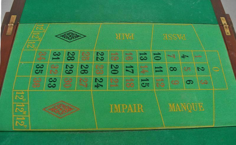 Louis XVI Style Games Table And Roulette In 19th Century Mahogany photo buy
