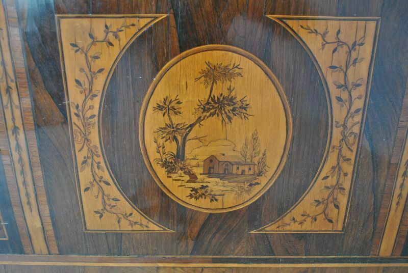 18th Century Decorative Element Inlaid Wood photo 973.0
