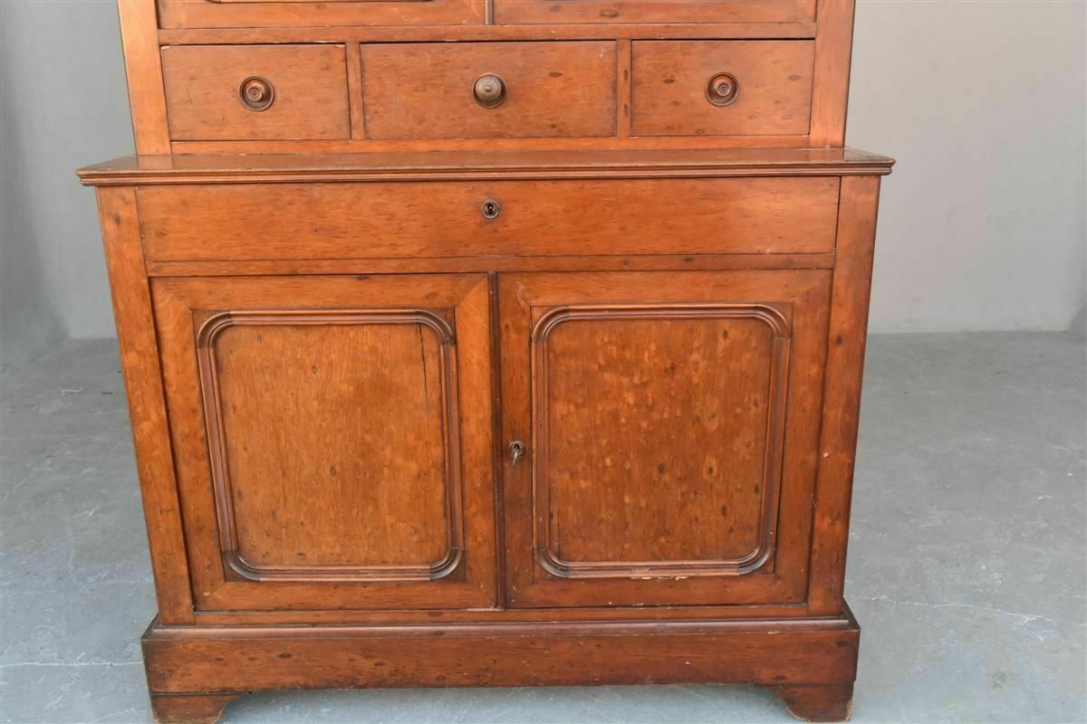 Two Louis Philippe Bodies In Walnut And 19th Century Burl Veneer photo furniture