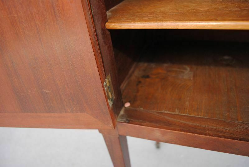 Furniture Late 18th Century Mahogany Bedside Table photo