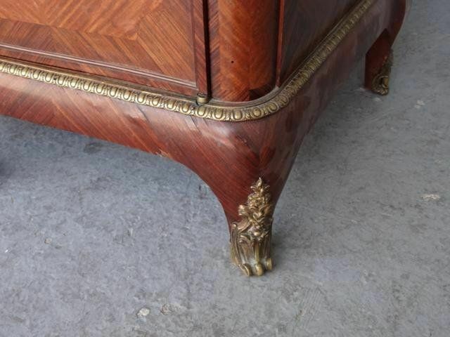Mahogany Cabinet In Louis XVI Style, Gilded Bronze photo buy
