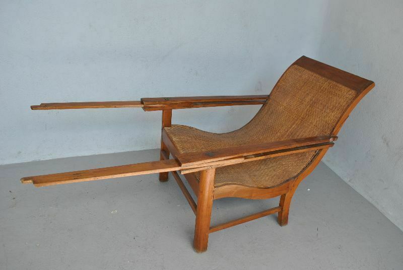 So Called Planter Armchairs At The End Of The 19th Century (False Pair) photo vintage