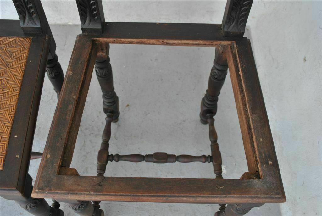 Indian Chairs From The End Of The 19th Century (Series Of 6) photo 1944.0
