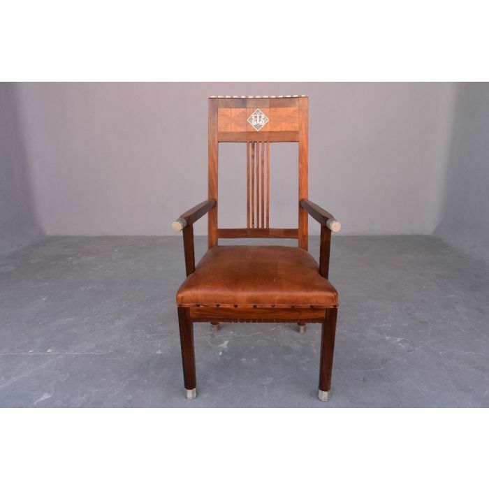 Art Deco Armchairs 1930 Rosewood After Dominique (Pair) photo for sale