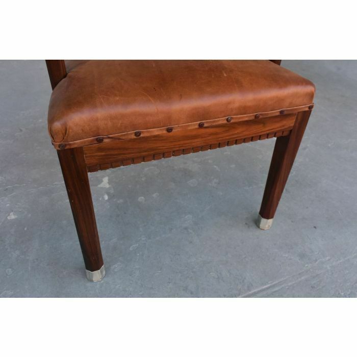 Art Deco Armchairs 1930 Rosewood After Dominique (Pair) photo vintage