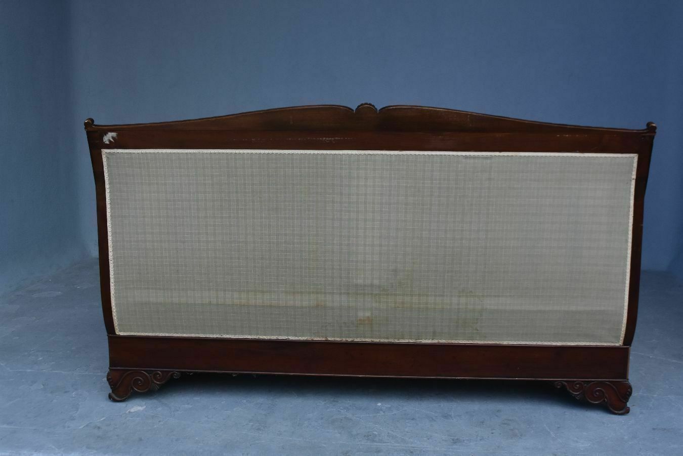 Mahogany Bench Restoration 19th Century photo vinterior