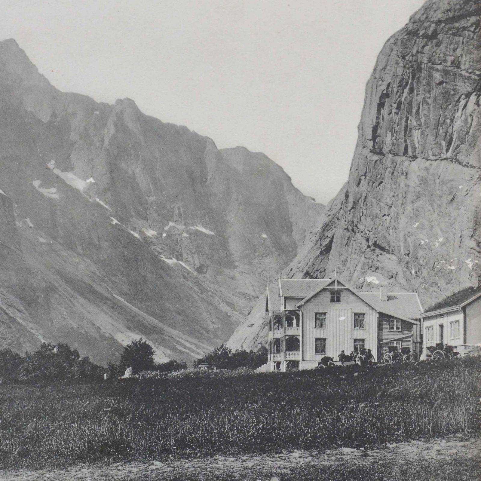 Monochrome Alpine Views Of The Eiger photo 425.0