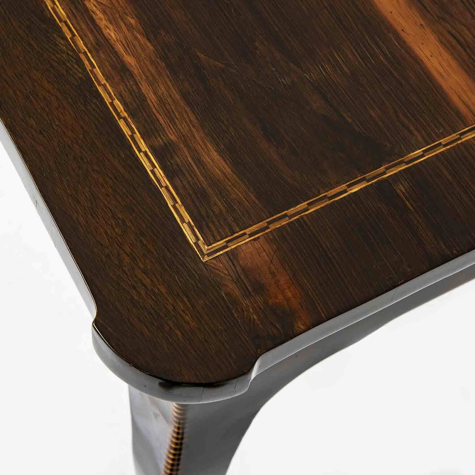 Furniture Antique Living Room Table From The 1700s photo