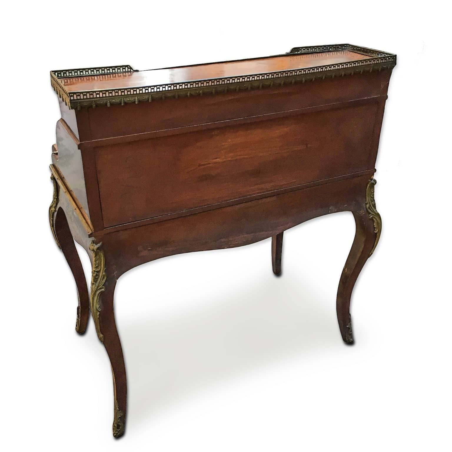French Desk Napoleon III In Cylinder With Ribalta photo 3623.0