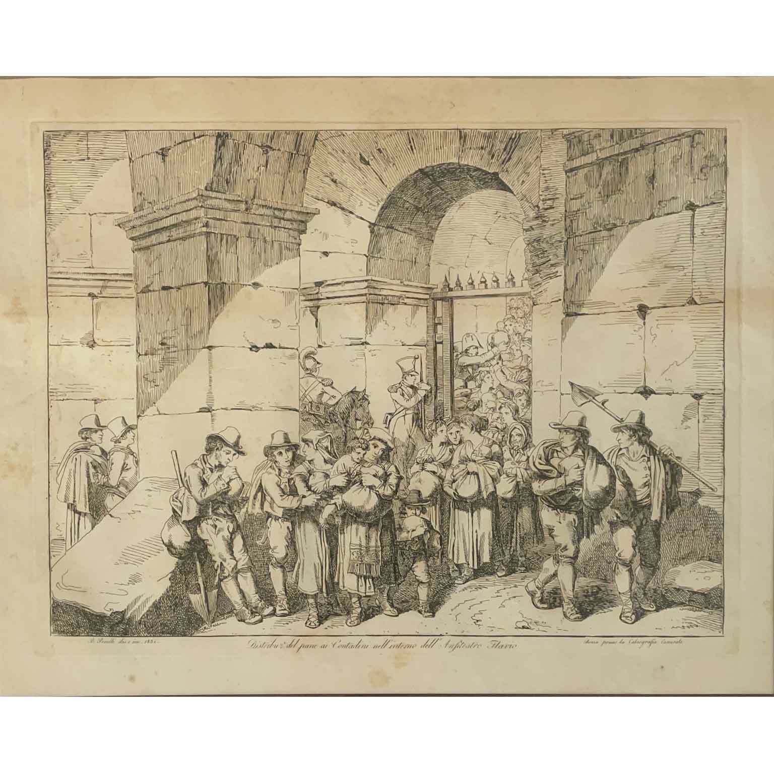Pinelli Bartolomeo Sei Stampe 1831 Etchings With Popular Costumes photo vinterior