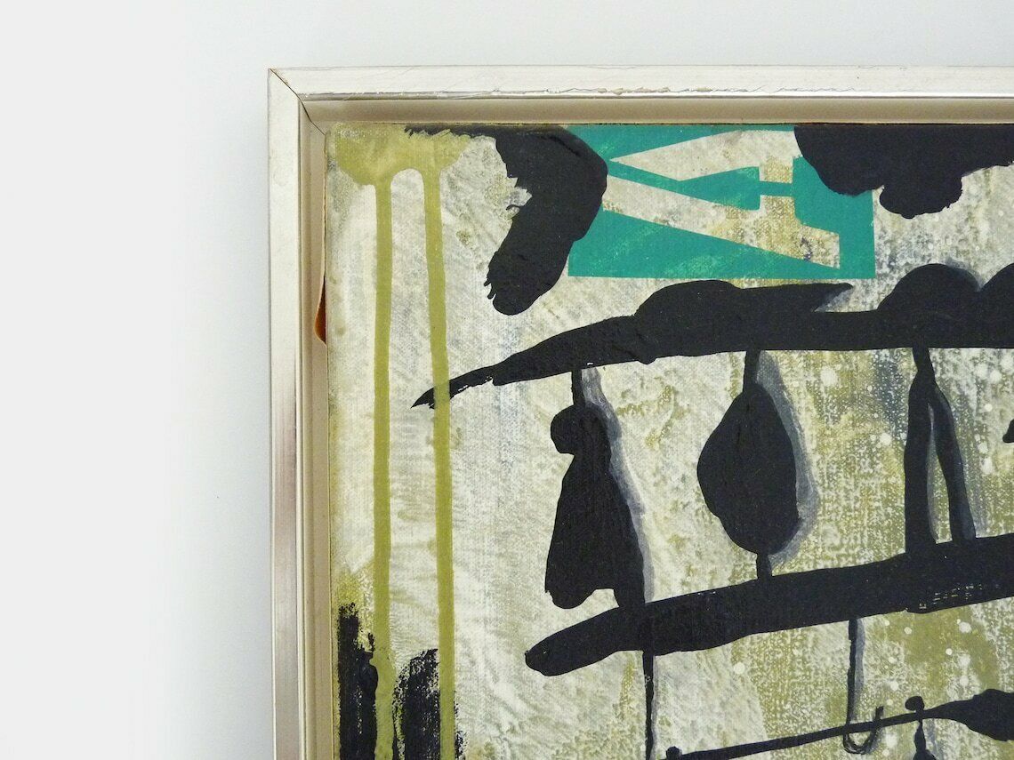 Huile sur toile Bent Karl Jacobsen (1934 2004). 1995 photo Art