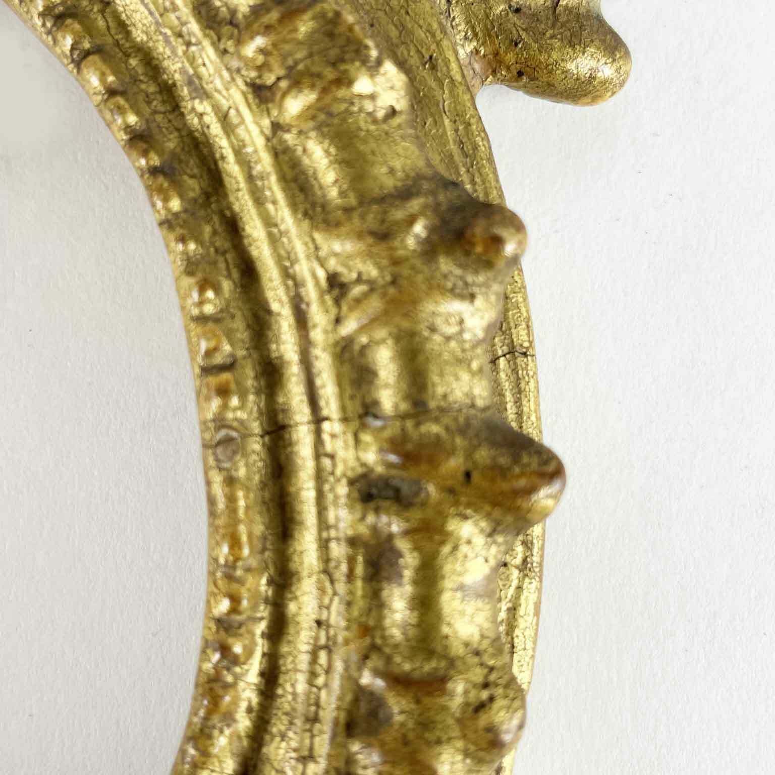 2589.0 Pair Of Roman Golden Terracotta Frames From The 1700s photo