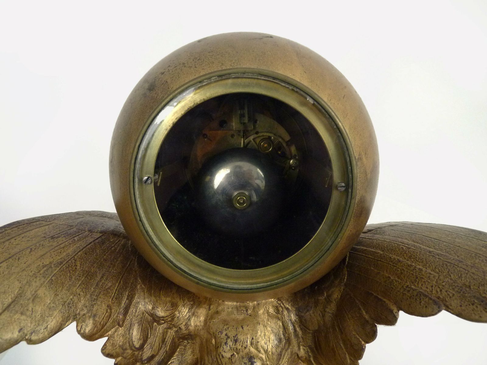 photo for sale Pendule à l'aigle Dufaud Paris, sculpteur J. Gautier