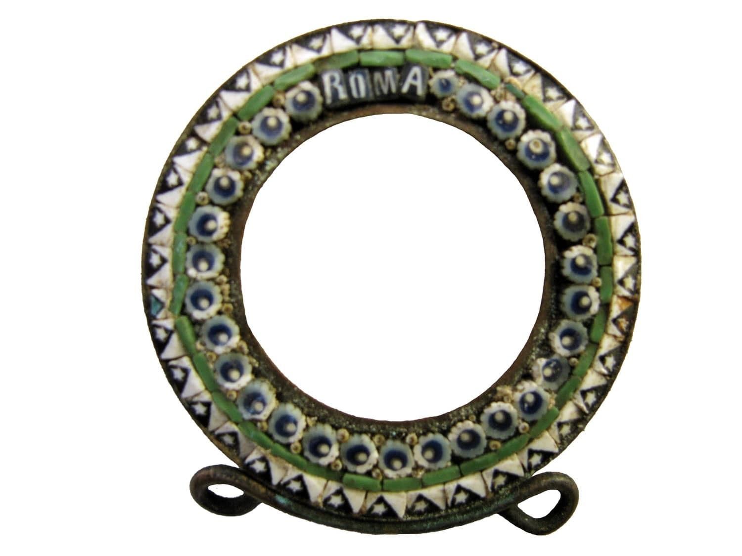 Millefiori Portrait Frame, 1900s