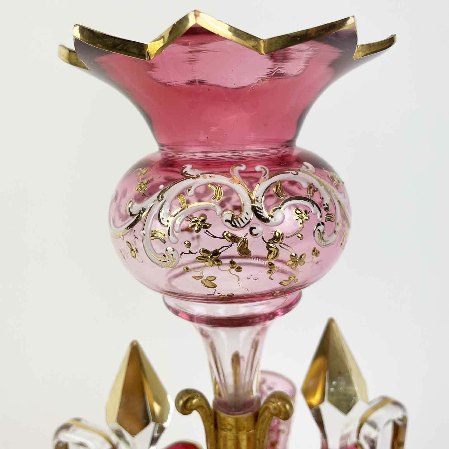 Liquor Service In Golden Metal With Flower Vase, Late 19th Century photo furniture