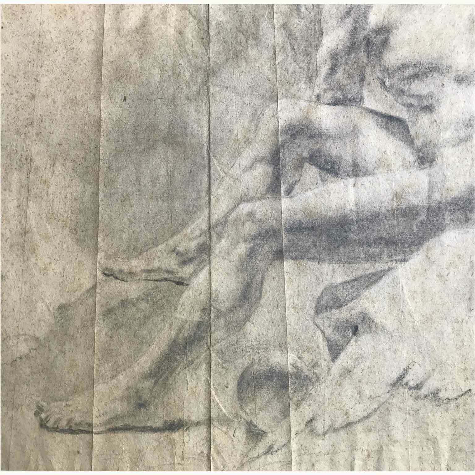 Academic Drawing Of Male Nude, 1800s photo 622.0