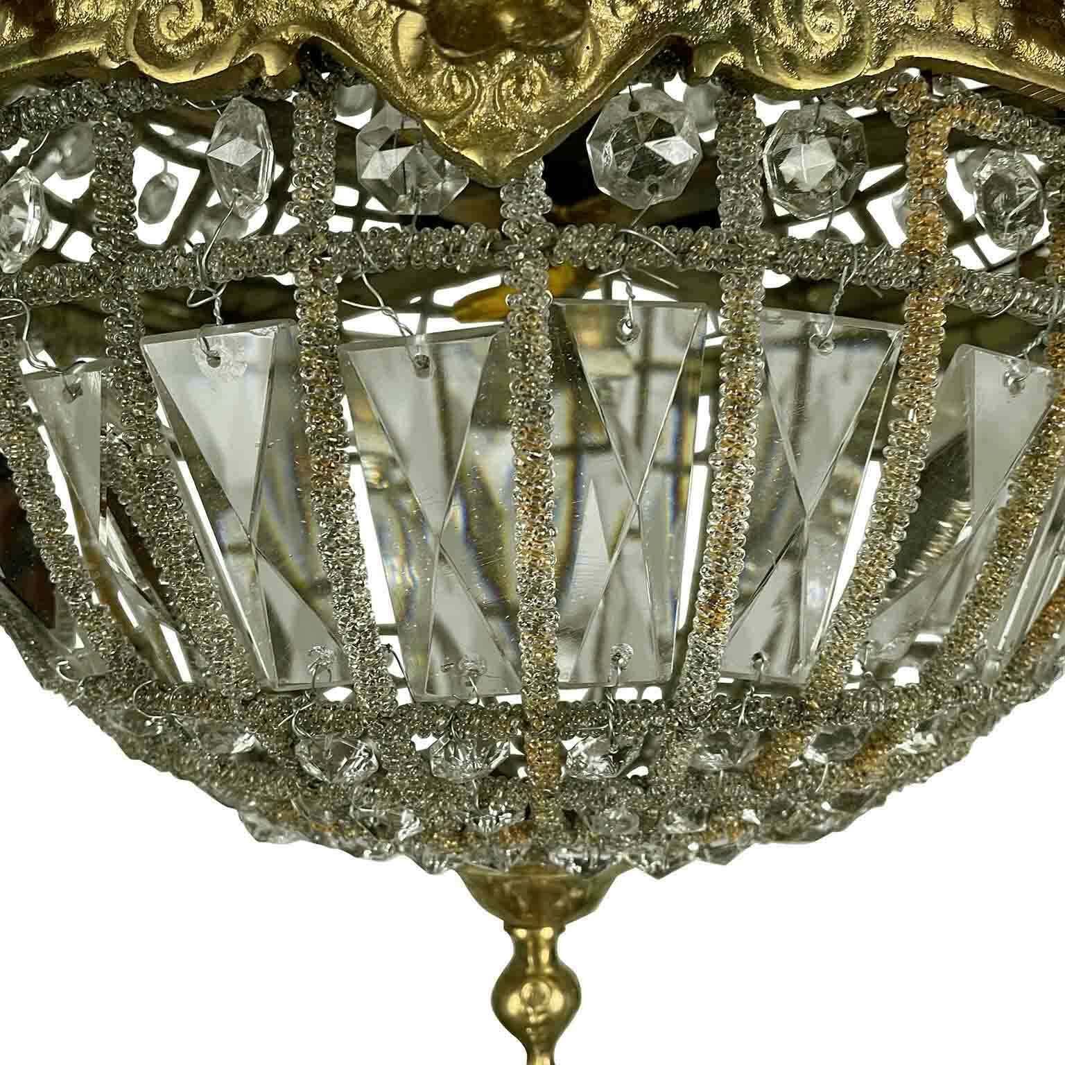 Beaded Hot Air Balloon Chandelier For Entrance photo vinterior