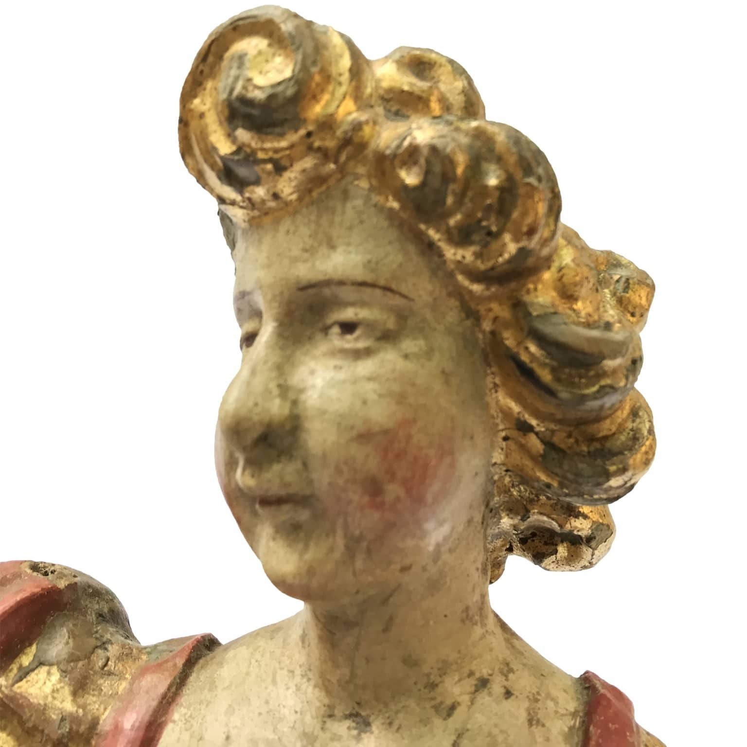 Pair Of Cornucopia Sculptures From The 1600s photo for sale
