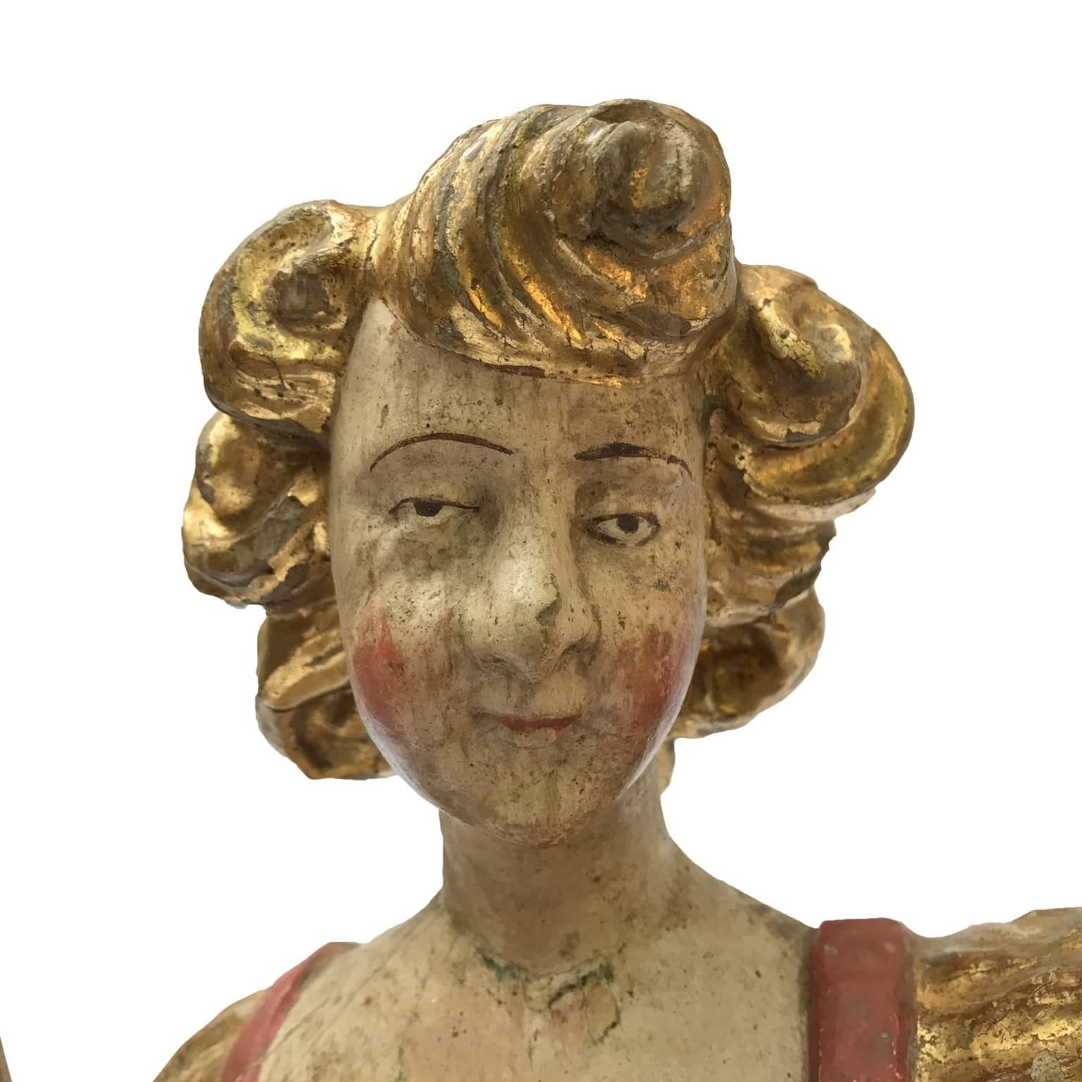 Pair Of Cornucopia Sculptures From The 1600s photo vinterior