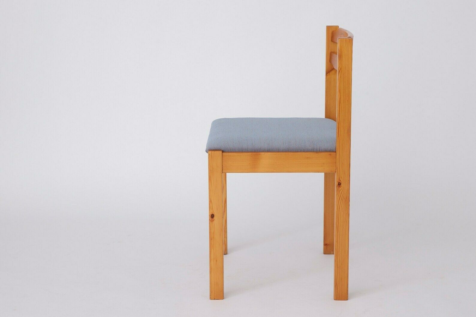 Pair Of Vintage Chairs Spruce Wood 60s 70s photo buy