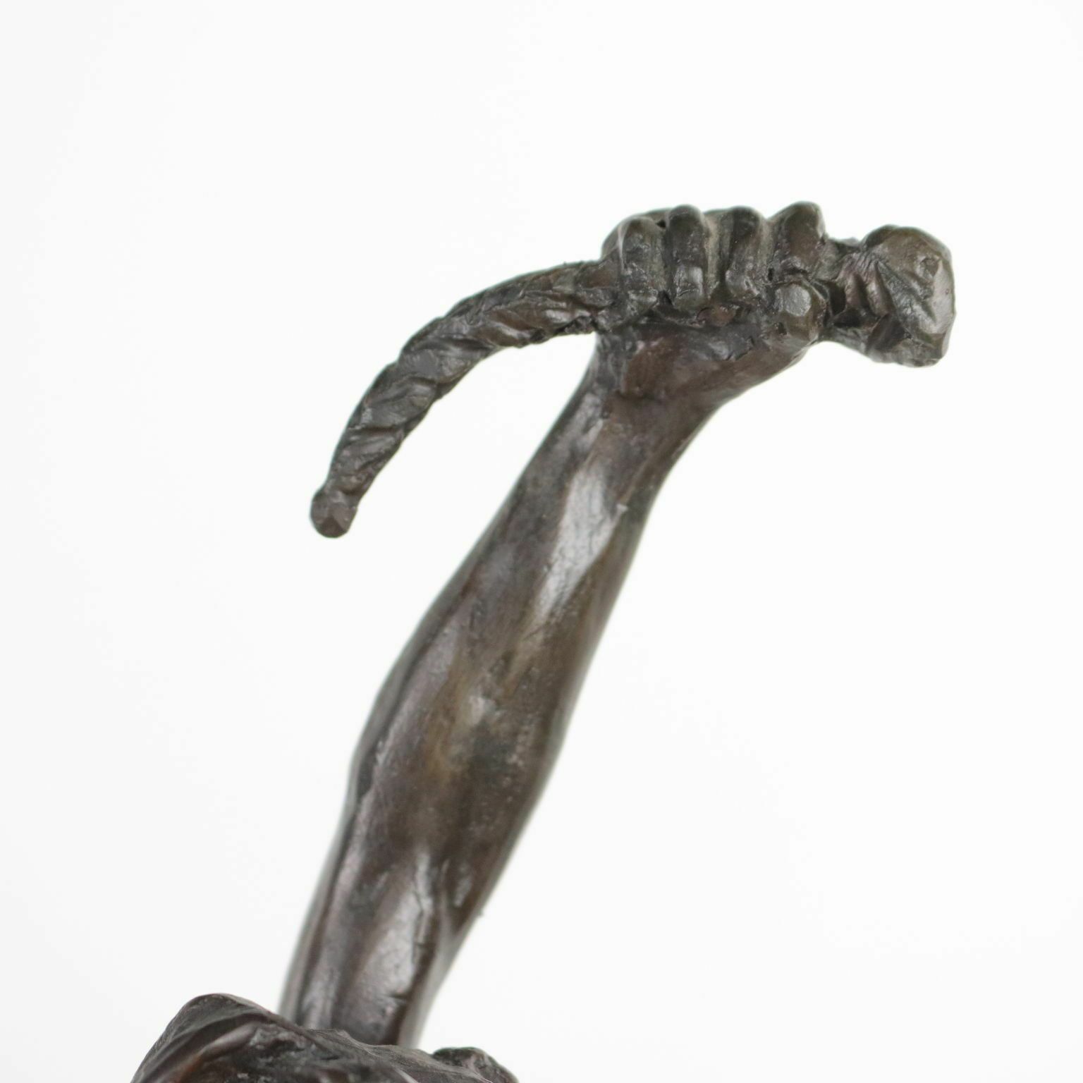 Ancient Sculpture The Triumph Copy From F. Remington '900 Bronze photo Art