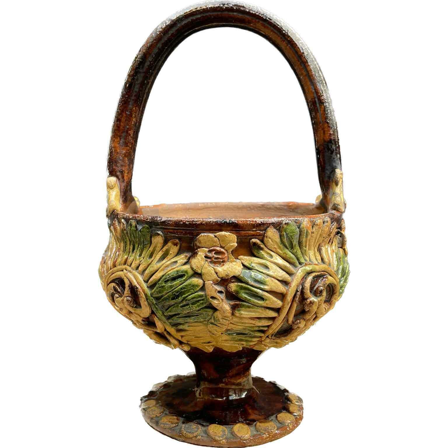 Bracere With Handle In Val Di Chiana 1800 Ceramic photo furniture