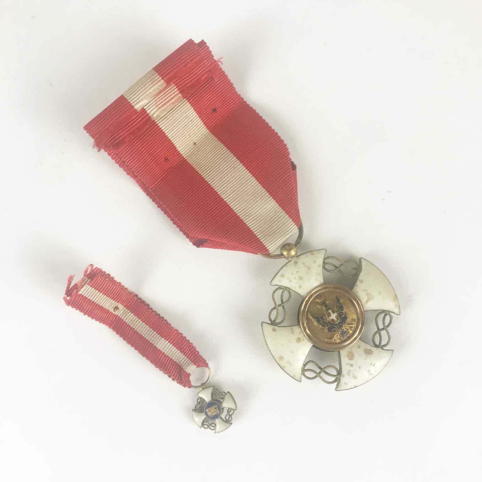 Two Crosses Of The Order Of The Crown Of Italy photo furniture