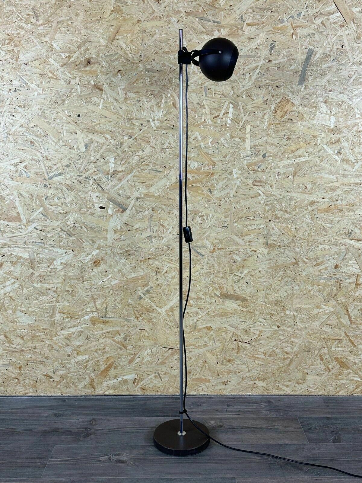 60s 70s Floor Lamp Floor Lamp Floor Lamp Ball Lamp Metal Space Age photo 344.0