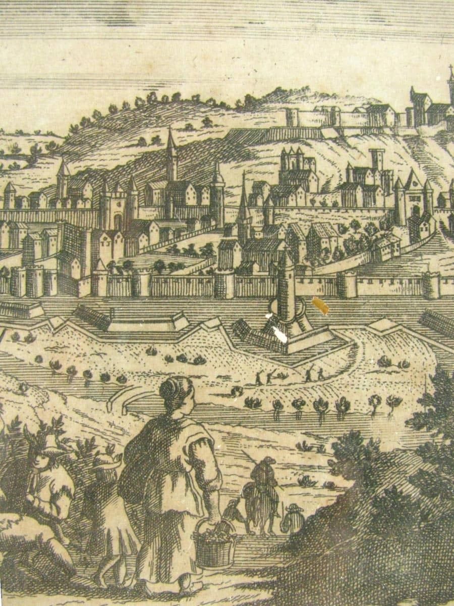 The City Of Namur, 1700s, Antique