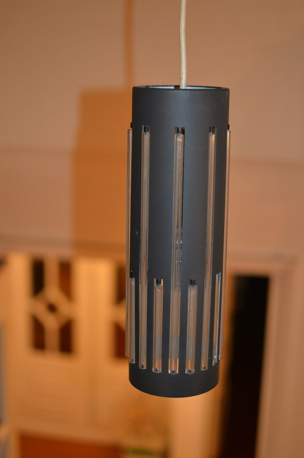 Vintage Space Age Lamp Midcentury Nordic Lamp 1970 Industrial Lamp photo vinterior