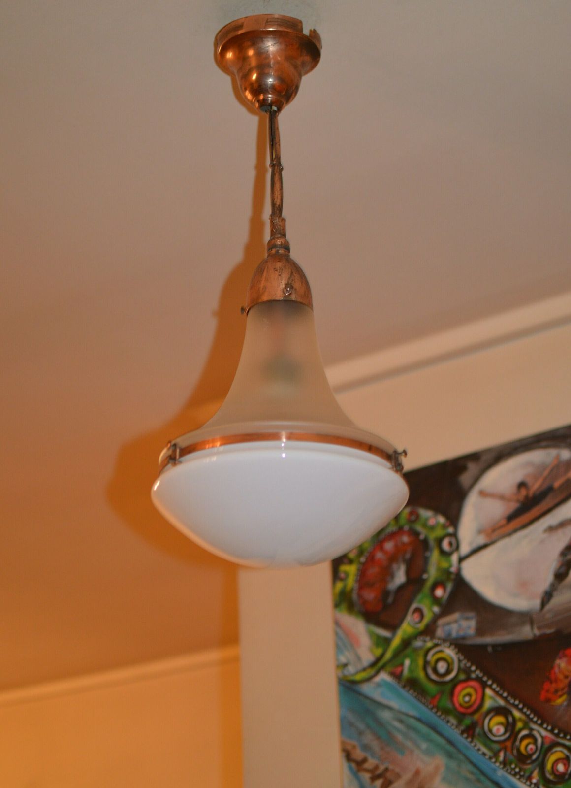 Luzette Pendant Light By Peter Behrens For Siemens Circa 1920s
